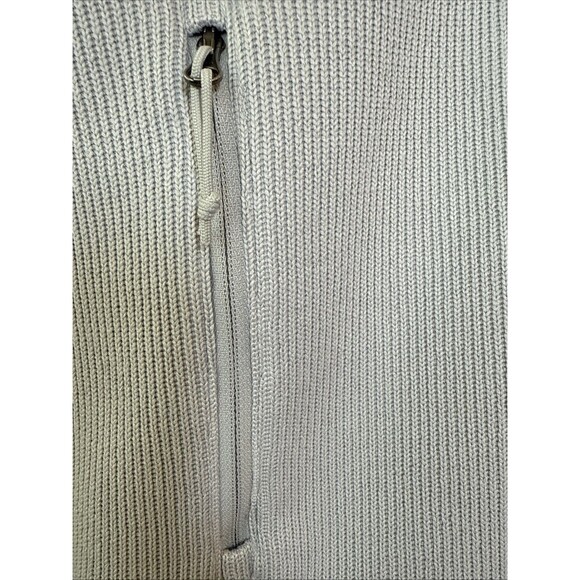The North Face Sweater Jacket Mens Size Small Gray Fleece Full Zip Outdoor Knit - Picture 9 of 12